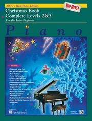 Alfred's Basic Piano Library: Top Hits! Christmas Book Complete 2 & 3