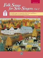 Folk Songs for Solo Singers, Vol. 2
